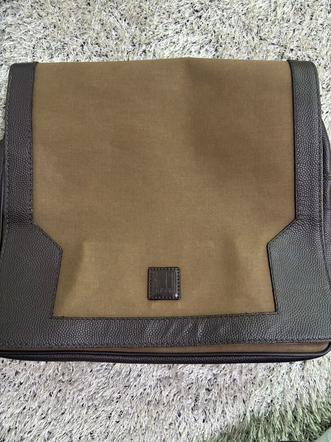 영국 브랜드 DUNHILL 가죽 컨버스 크로스백 상품이미지2