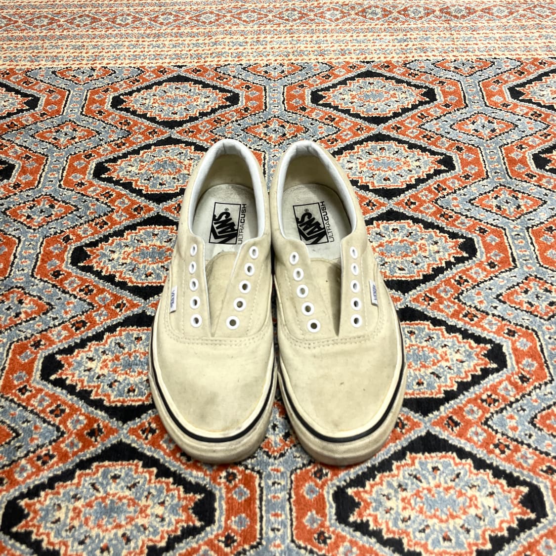 반스 캘리포니아 어센틱 아이보리 스니커즈 US8 상품이미지3