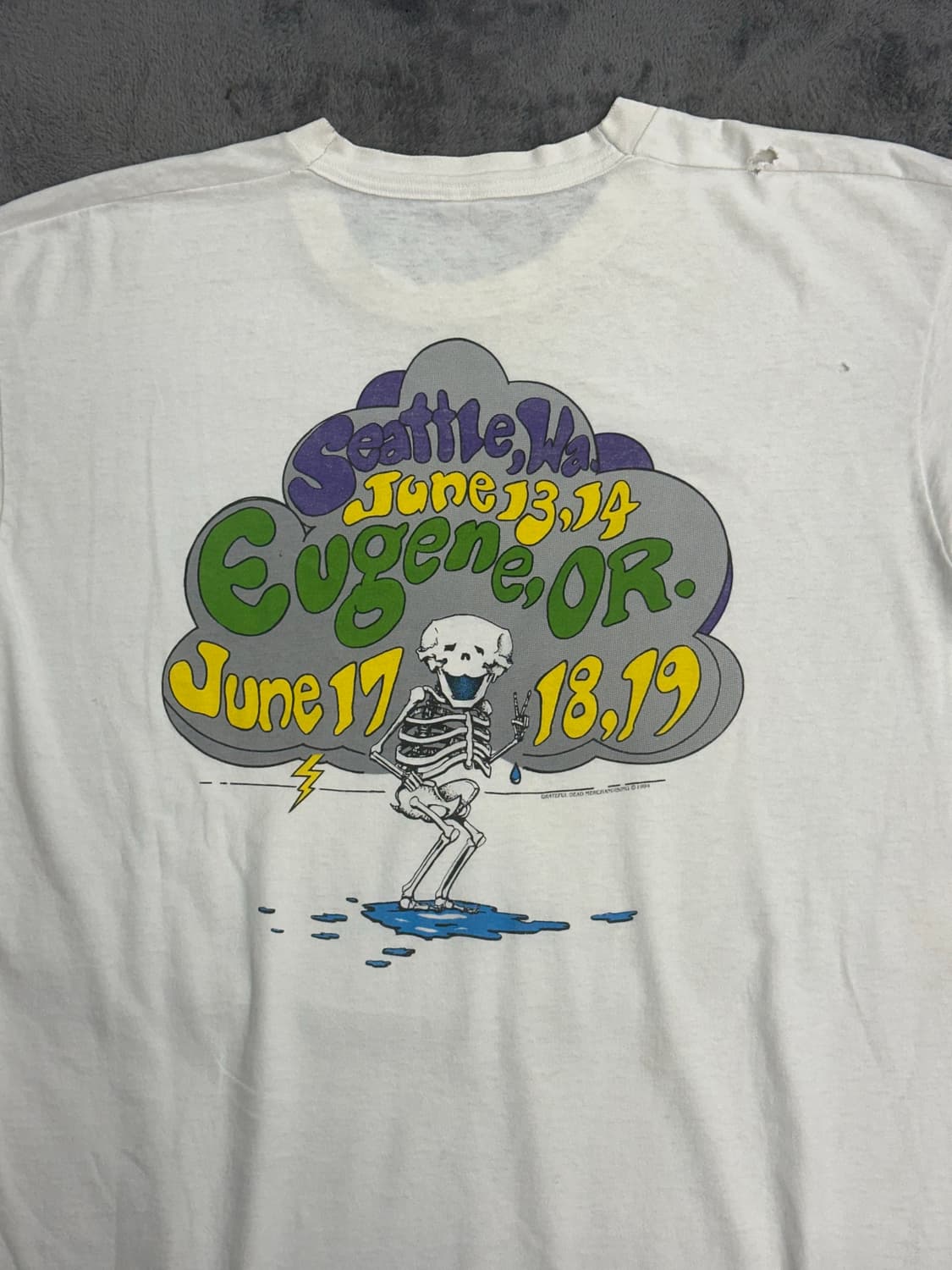 1994‘ 그레이트풀데드 WestCoast 투어 티셔츠 XL 상품이미지4