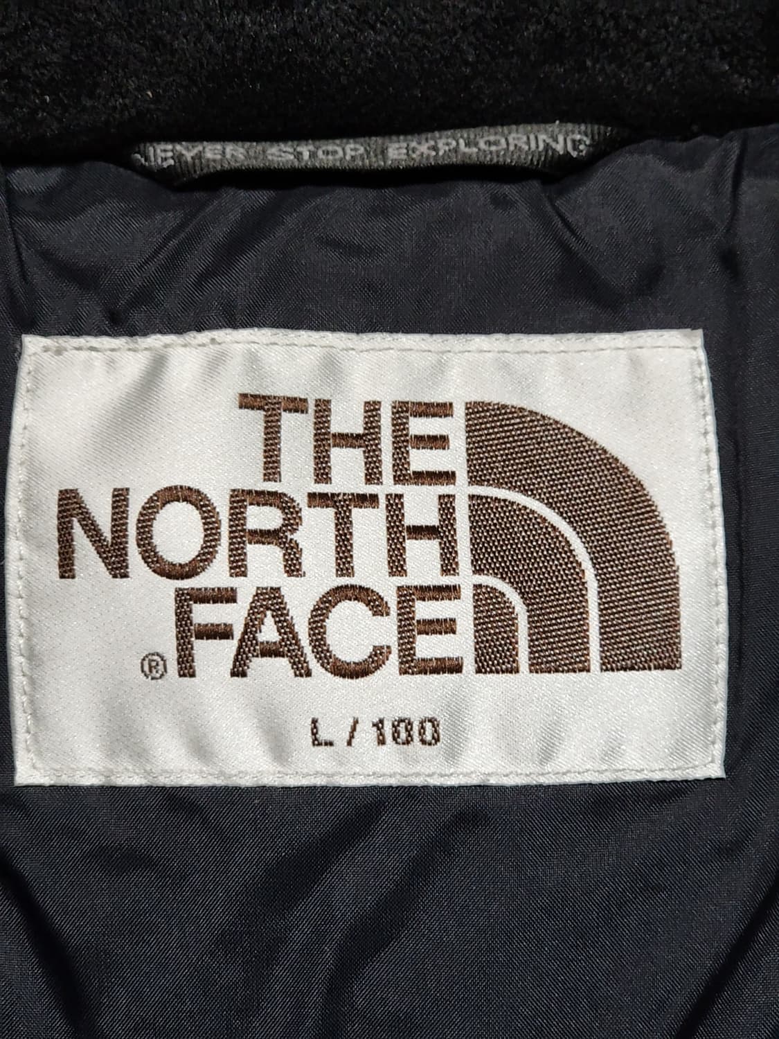 (XL) 노스페이스 거위털 롱패딩 다운코트 블랙 구스다운 패딩코트  상품이미지3