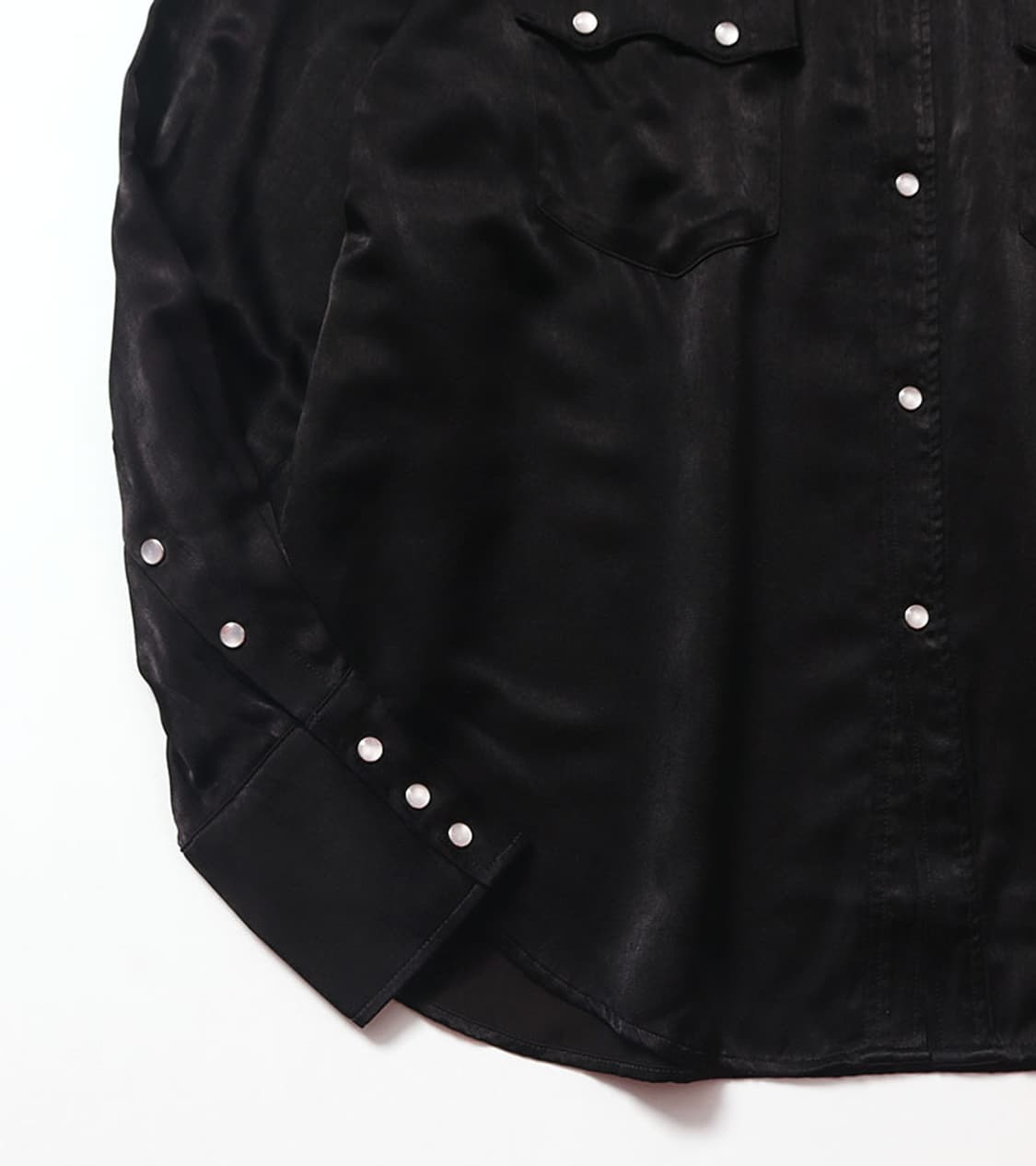 BEAMS BOY - 25FW SATIN WESTERN SHIRT 상품이미지6