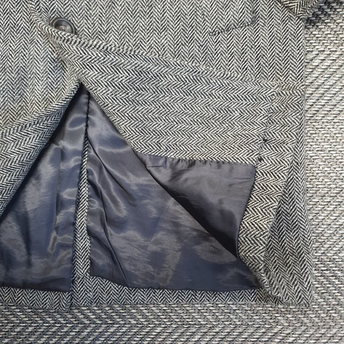 자라 헨링본 코트 자켓 남자105 상품이미지5