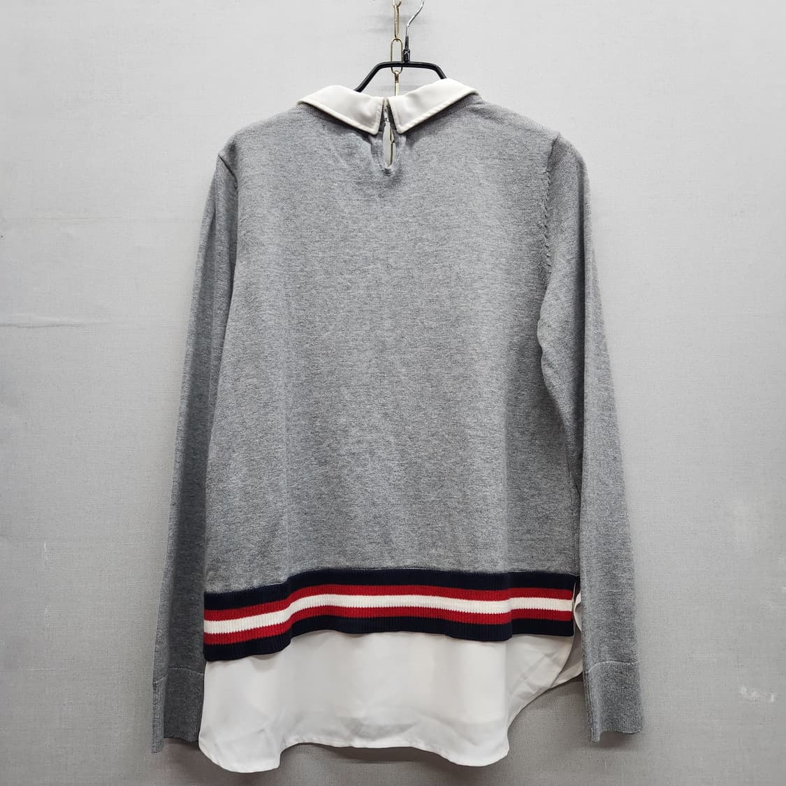 타미힐피거 레이어드 니트/셔츠 S 상품이미지3