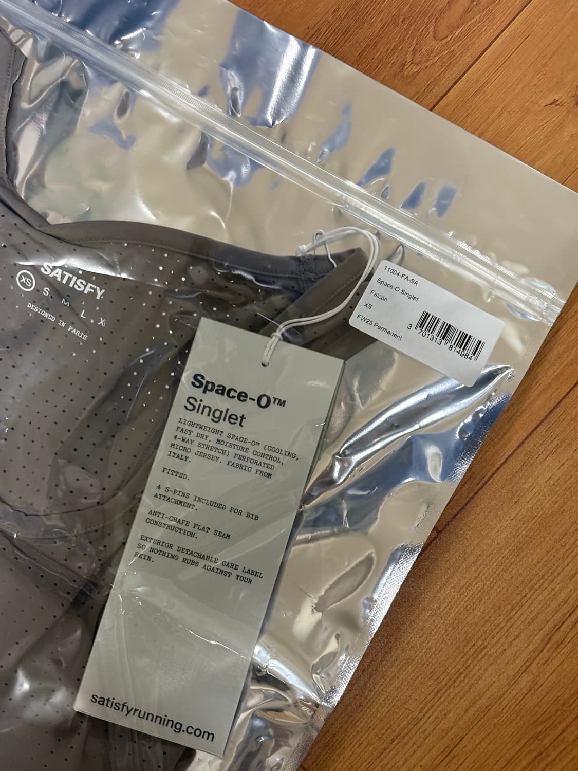 새티스파이 Space-0 싱글렛 팔콘 xs 새상품 상품이미지4