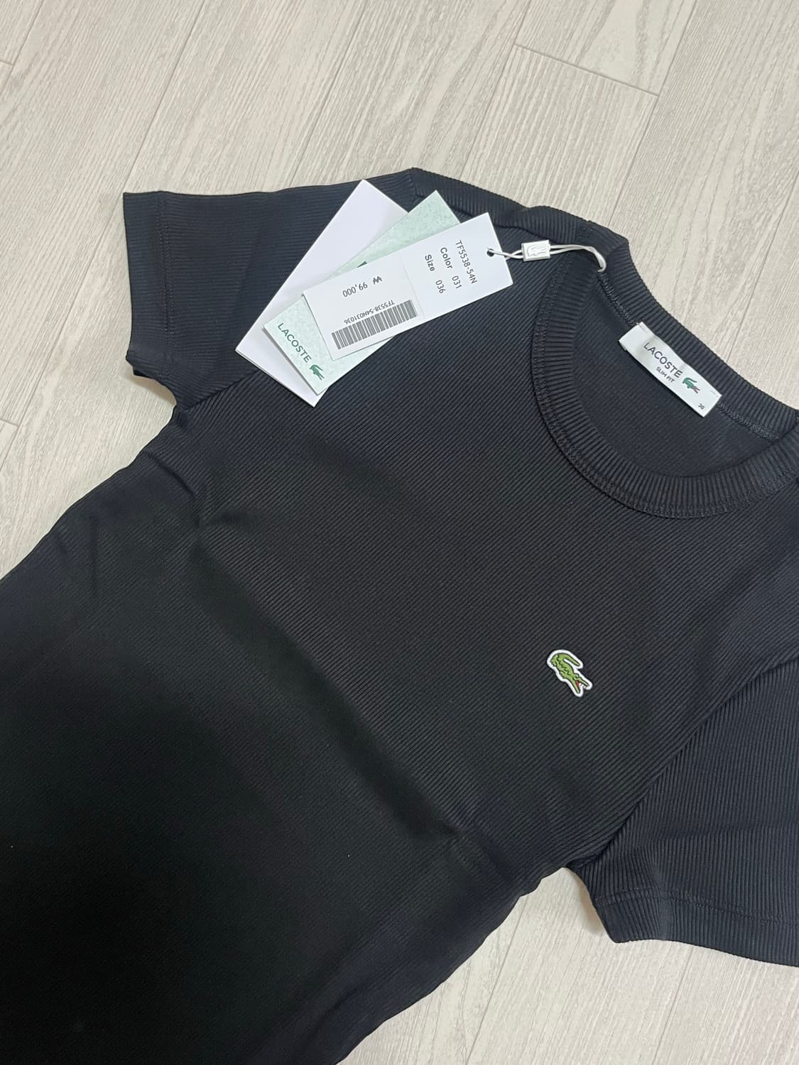 라코스테 골지티셔츠 상품이미지4