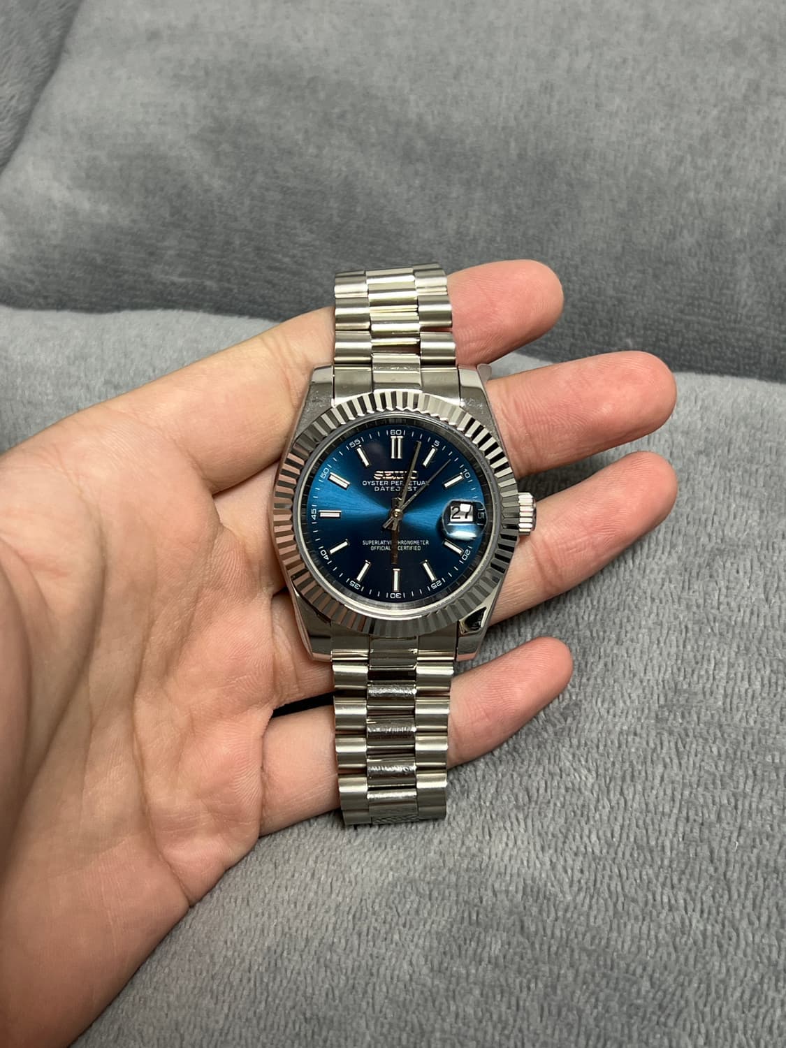 세이코 데이트저스트 커스텀 청판 39 상품이미지1