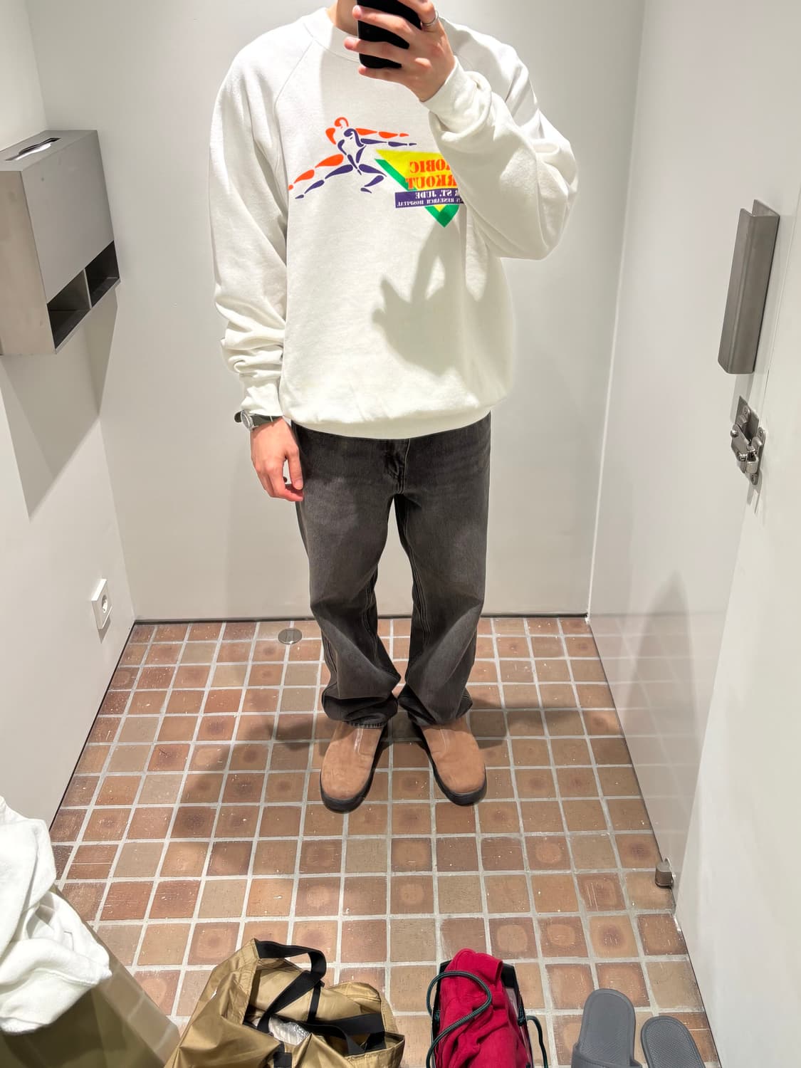 vintage usa sweat (카키스 플리마켓) 상품이미지5