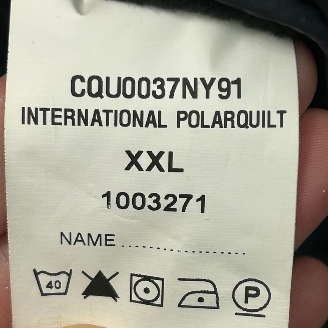 바버 인터네셔널 폴라 퀄팅자켓 XXL 상품이미지6