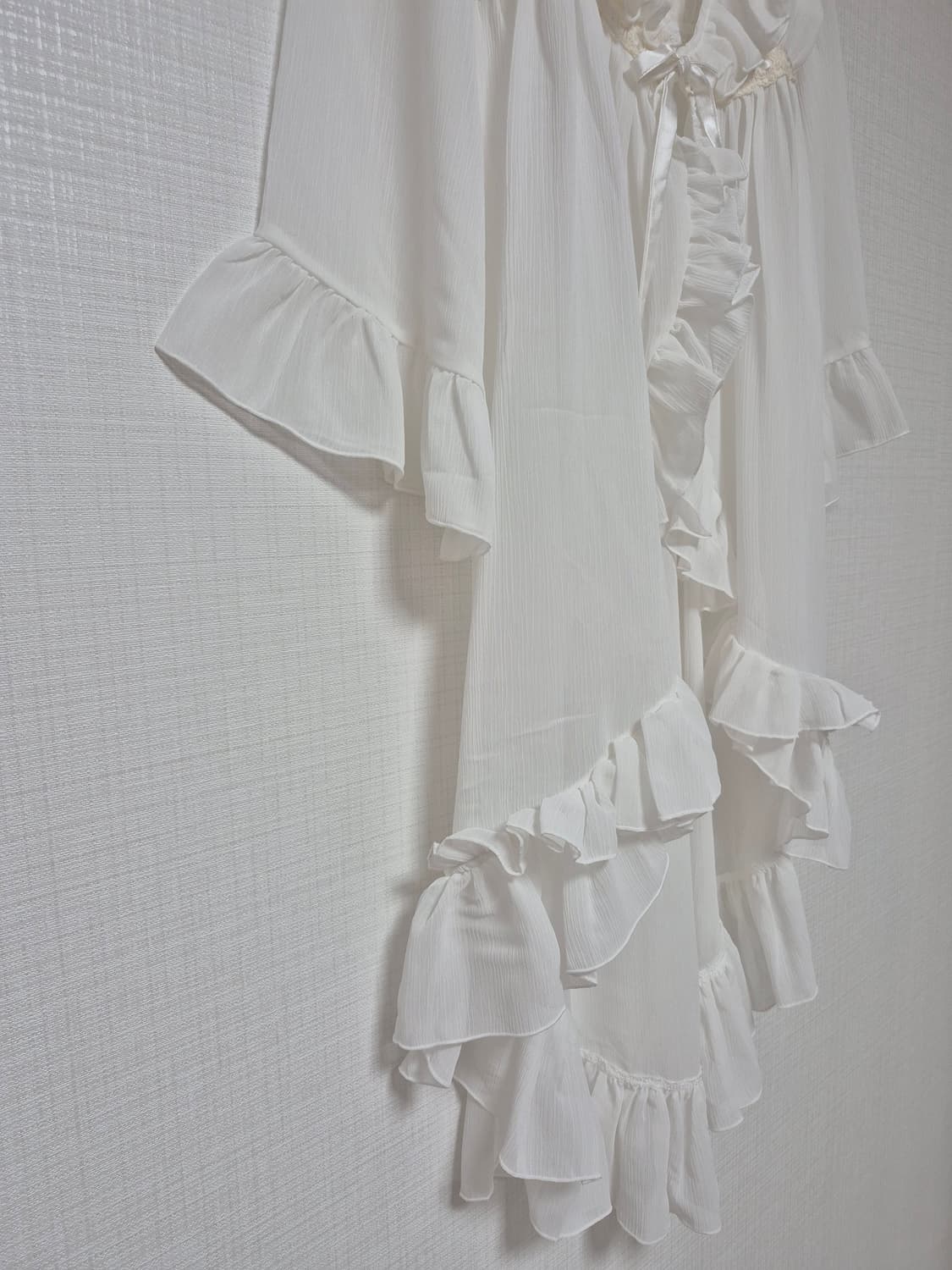 리즈리사 Chambre a couche 쉬폰 롱 가디건 입니다 ♡♡ 상품이미지3