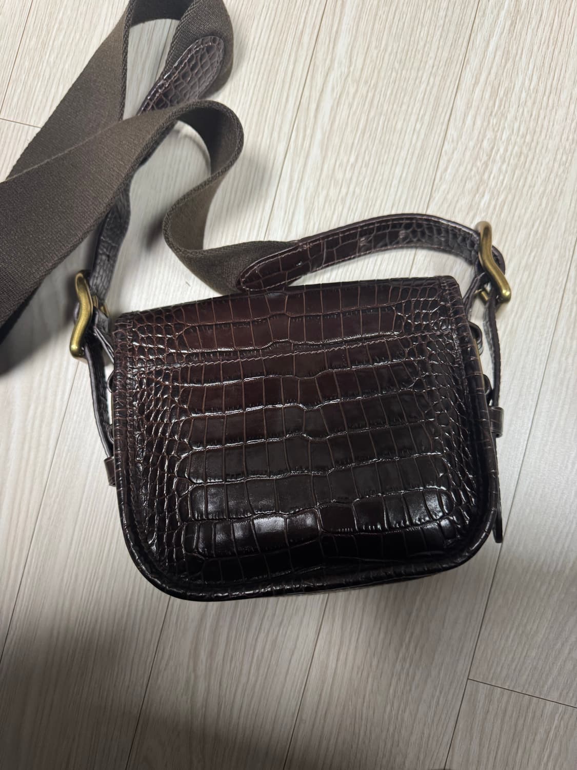 폴로 랄프로렌 레더 숄더백 상품이미지4