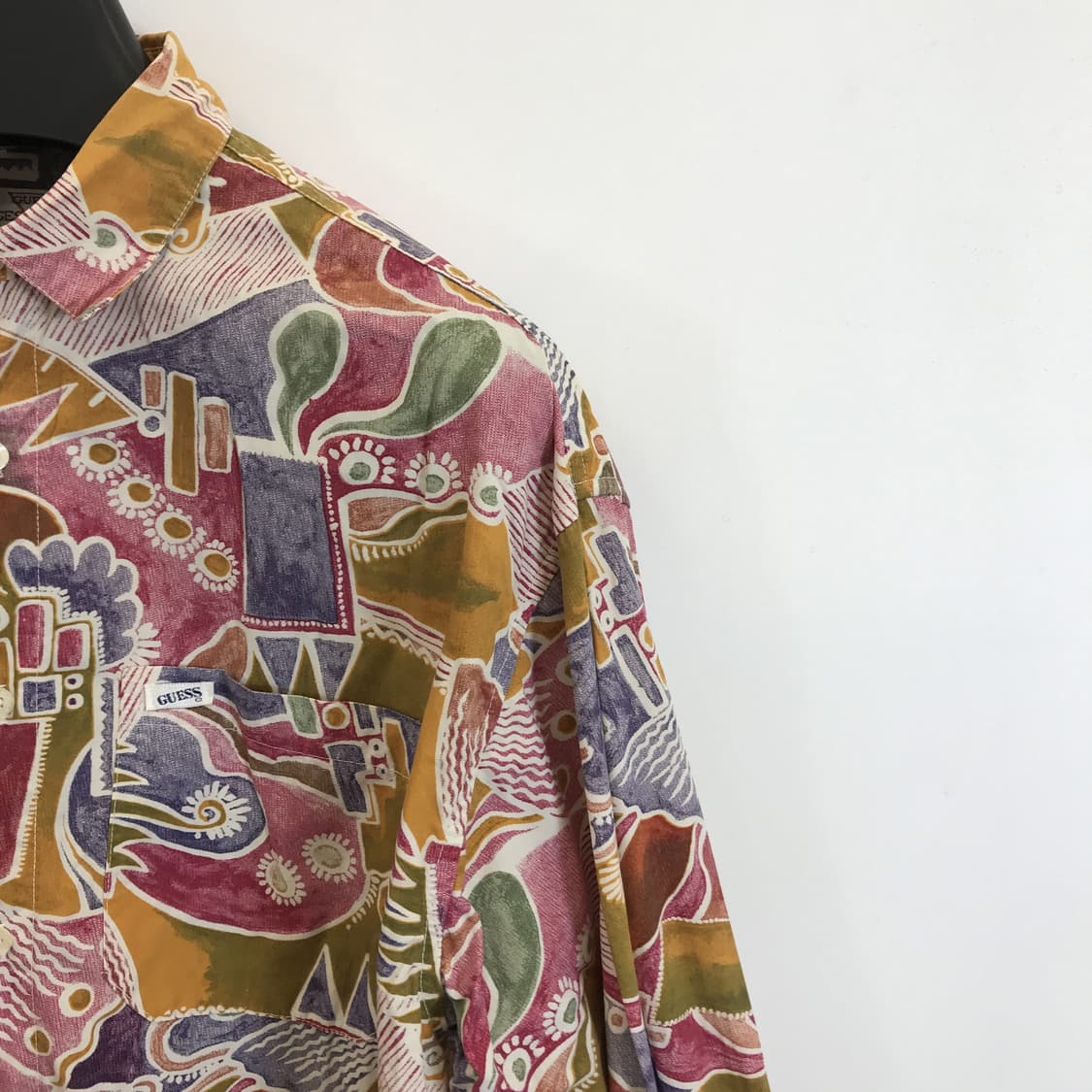 GUESS 게스 USA 90s 패턴셔츠 [L] 상품이미지2