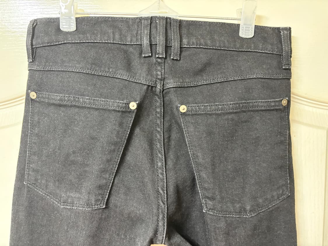 에이프릴 77 조이 29 블랙 스트레치 바지 팬츠 슬림핏 상품이미지4