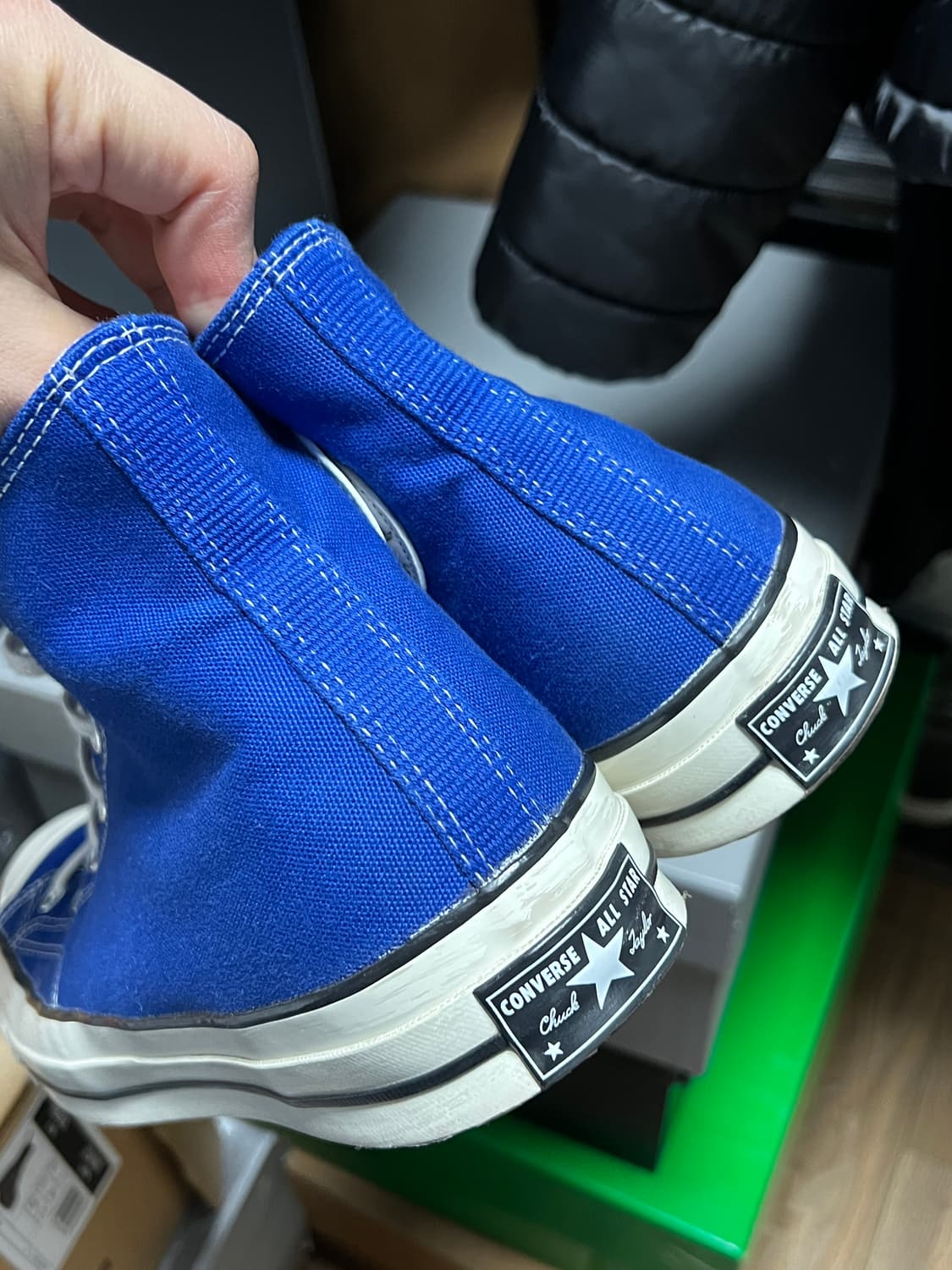 컨버스 하이 척테일러 블루 300사이즈 상품이미지2
