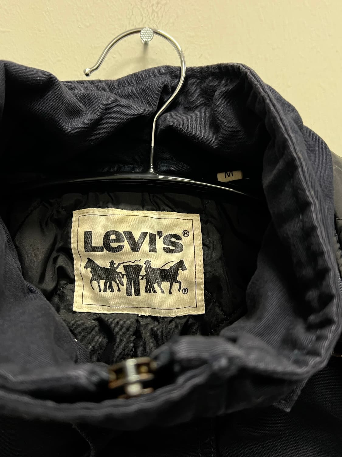 리바이스 사파리 야상 점퍼 네이비 상품이미지4