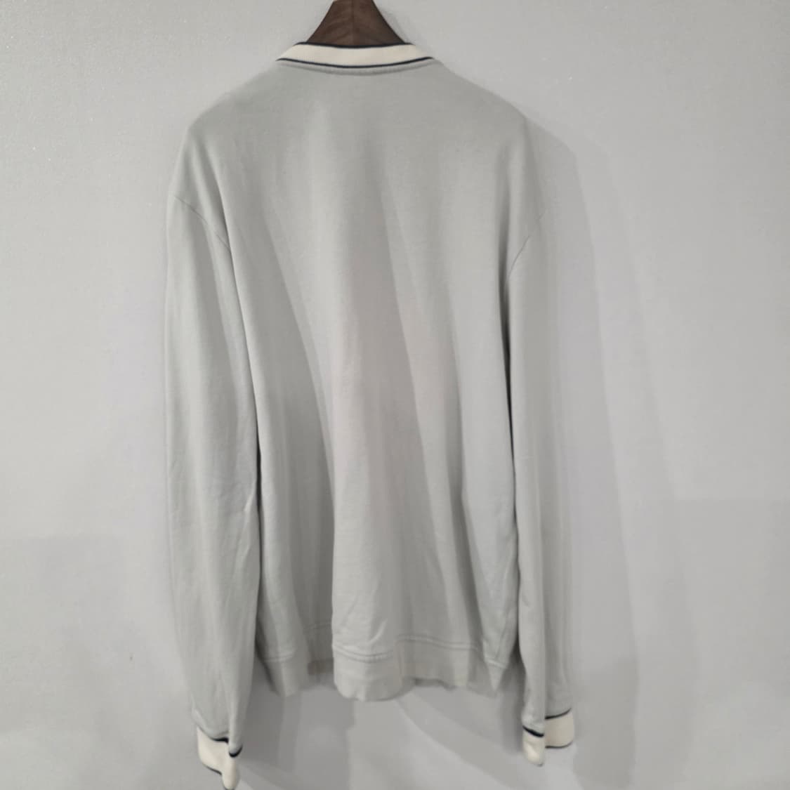 라코스테 가디건 아이보리 배색 5 상품이미지5