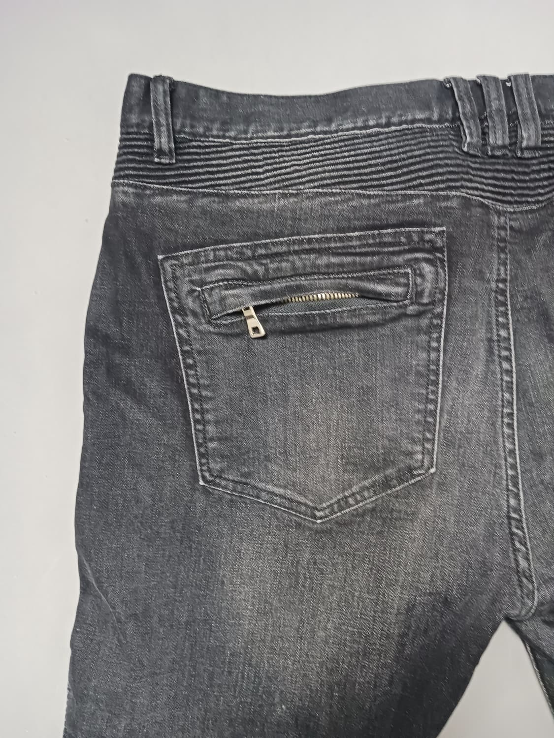 [38] 발망 바이커 블랙진 청바지 상품이미지8