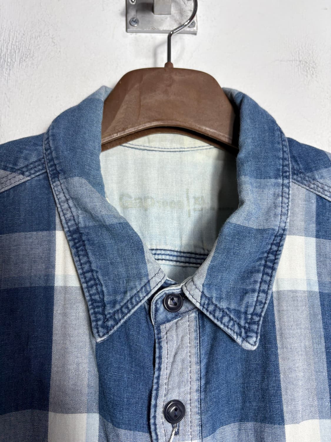 갭 체크 반팔 셔츠 상품이미지4