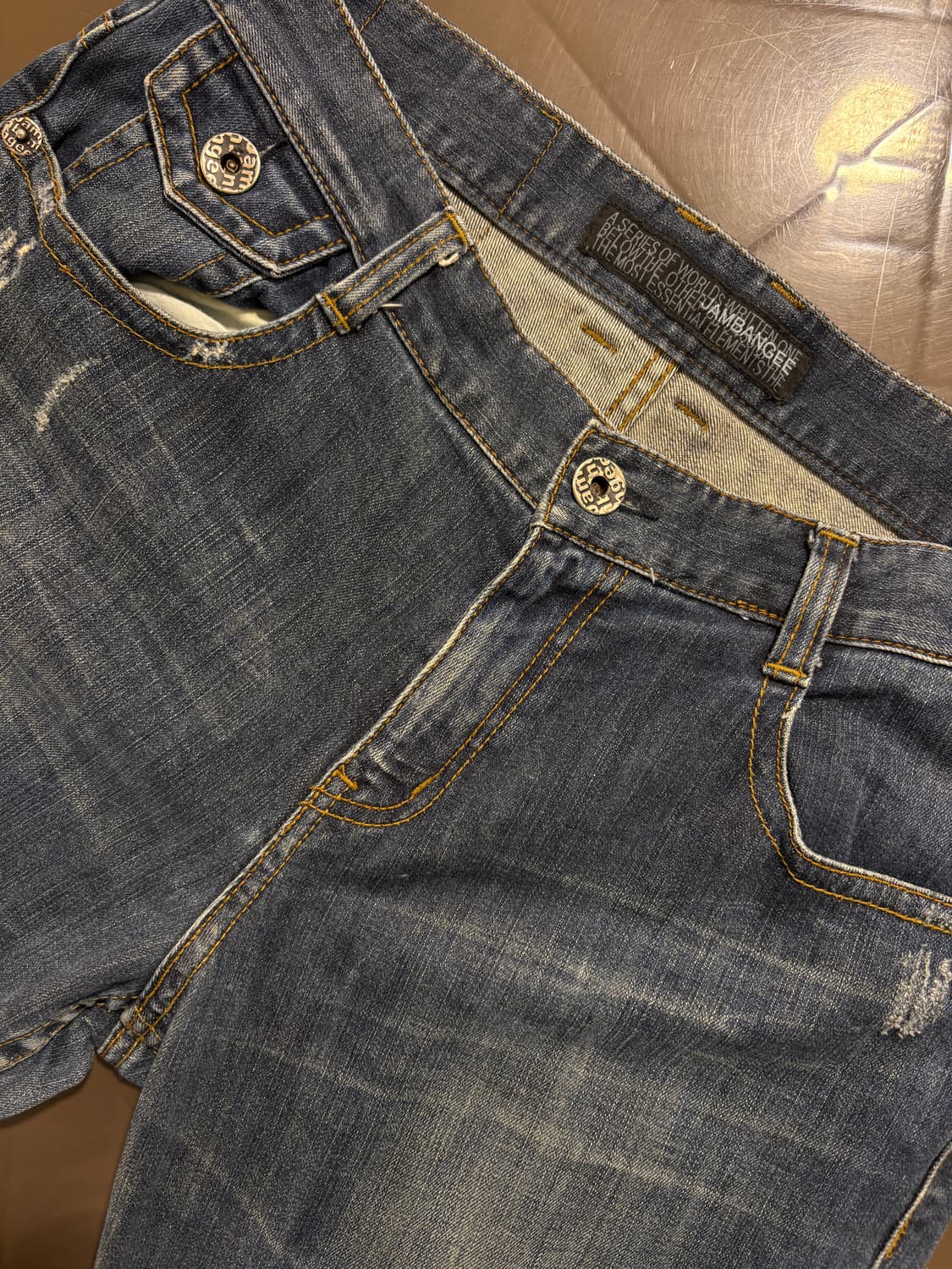 빈티지 데님팬츠 상품이미지8