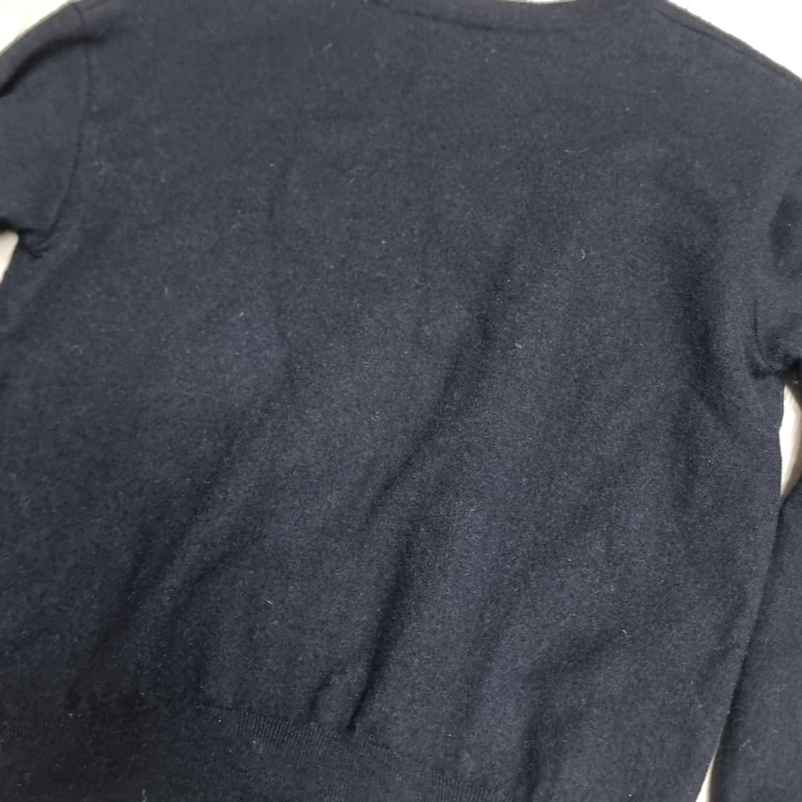 베네통 감마 제멜라 니트 블랙(실측) 상품이미지7