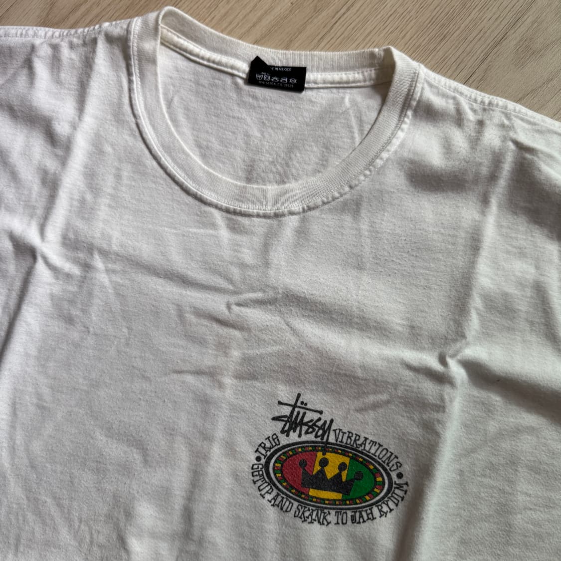 스투시 rasta oval pig dyed 티셔츠 XL 팝니다 상품이미지2