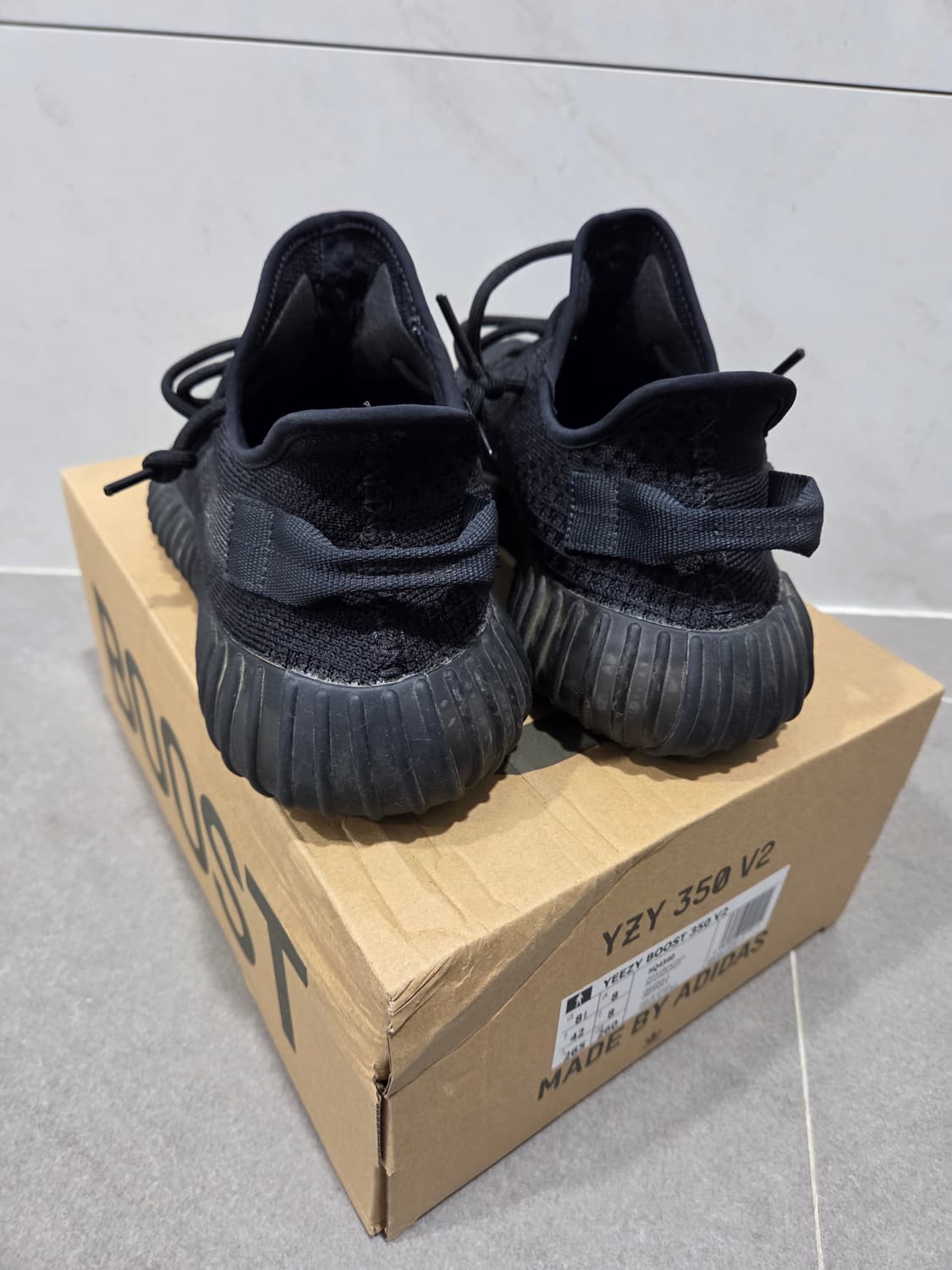 아디다스 이지 350 V2 오닉스 265 상품이미지3