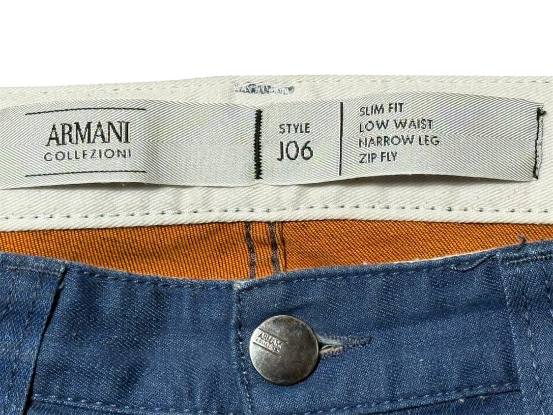 아르마니 꼴레지오니 J06 슬림핏 데님 상품이미지3