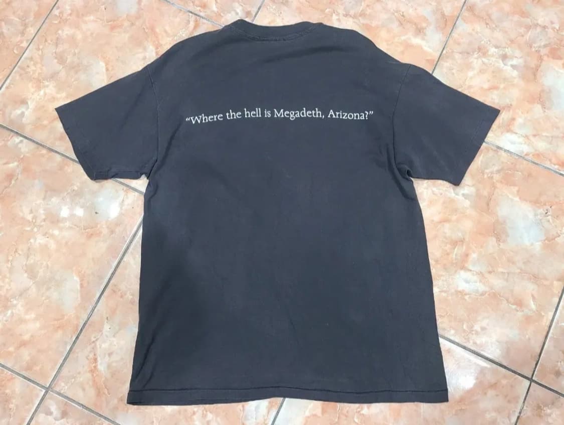 90년대 메가데스 빈티지티셔츠 상품이미지3