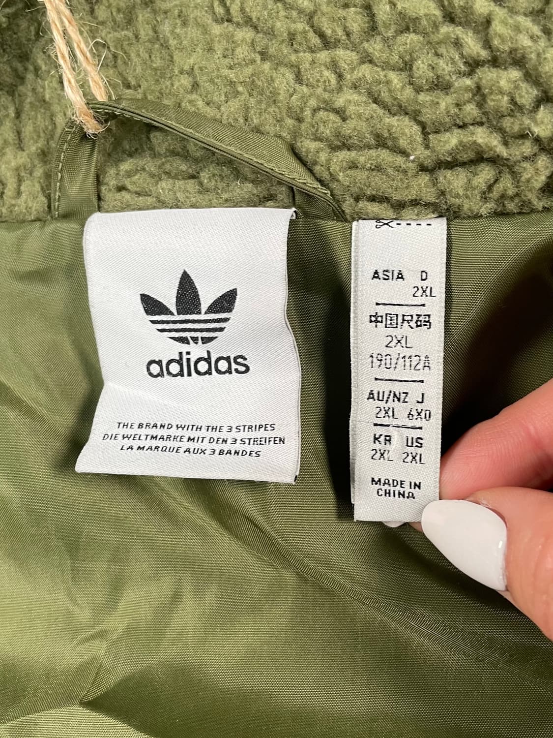 아디다스 트레포일 플리스 자켓 상품이미지5