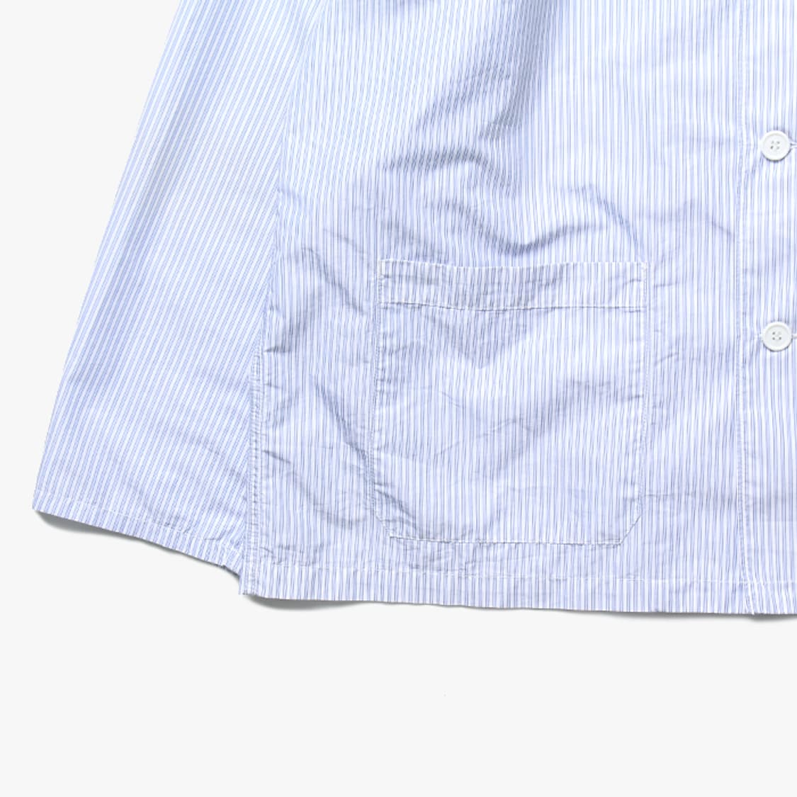 DANTON "Stripe Shirts Jacket" 상품이미지3