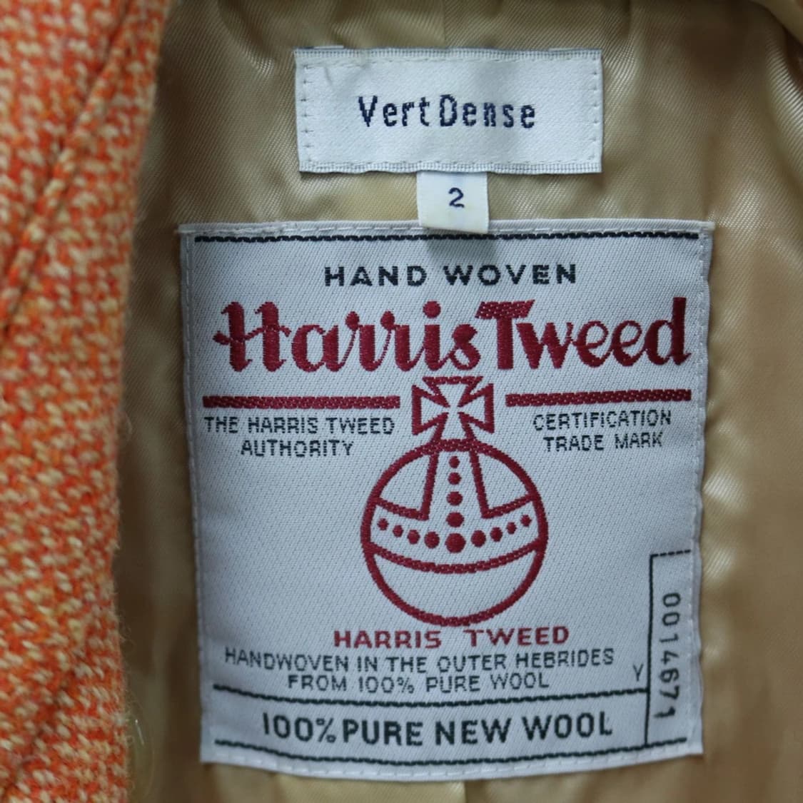 HARRIS TWEED  오네갸루 트위드 울혼방 자켓 61189 상품이미지8
