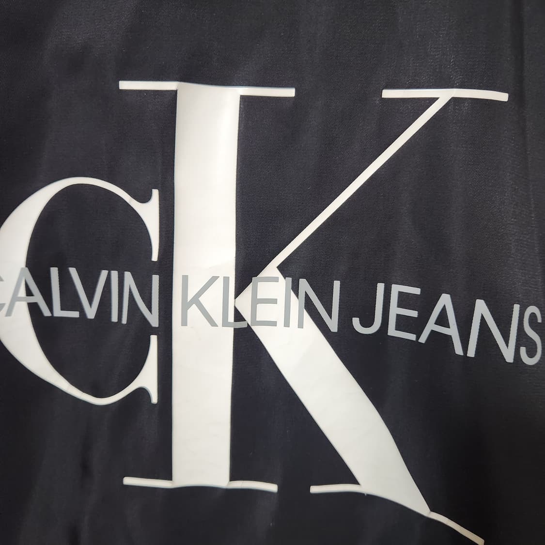 H494 [XL] 캘빈클라인 진스 빅로고 항공 점퍼
 상품이미지5