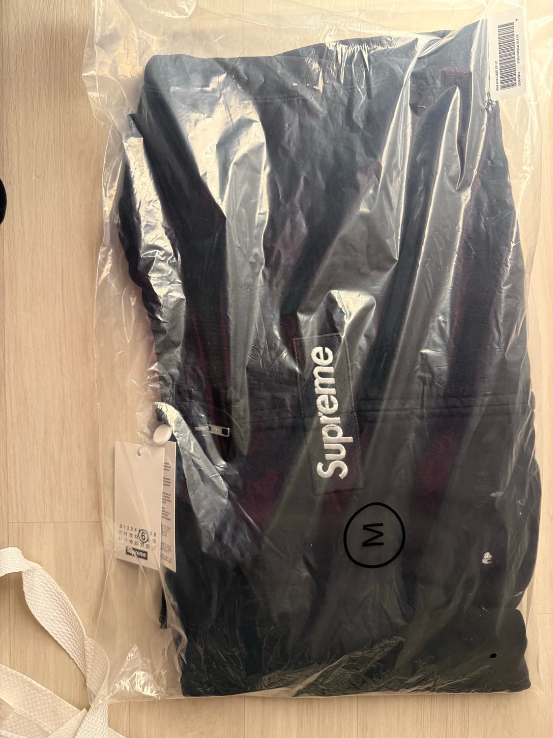 슈프림 마르지엘라 후드집업 블랙 M 상품이미지2