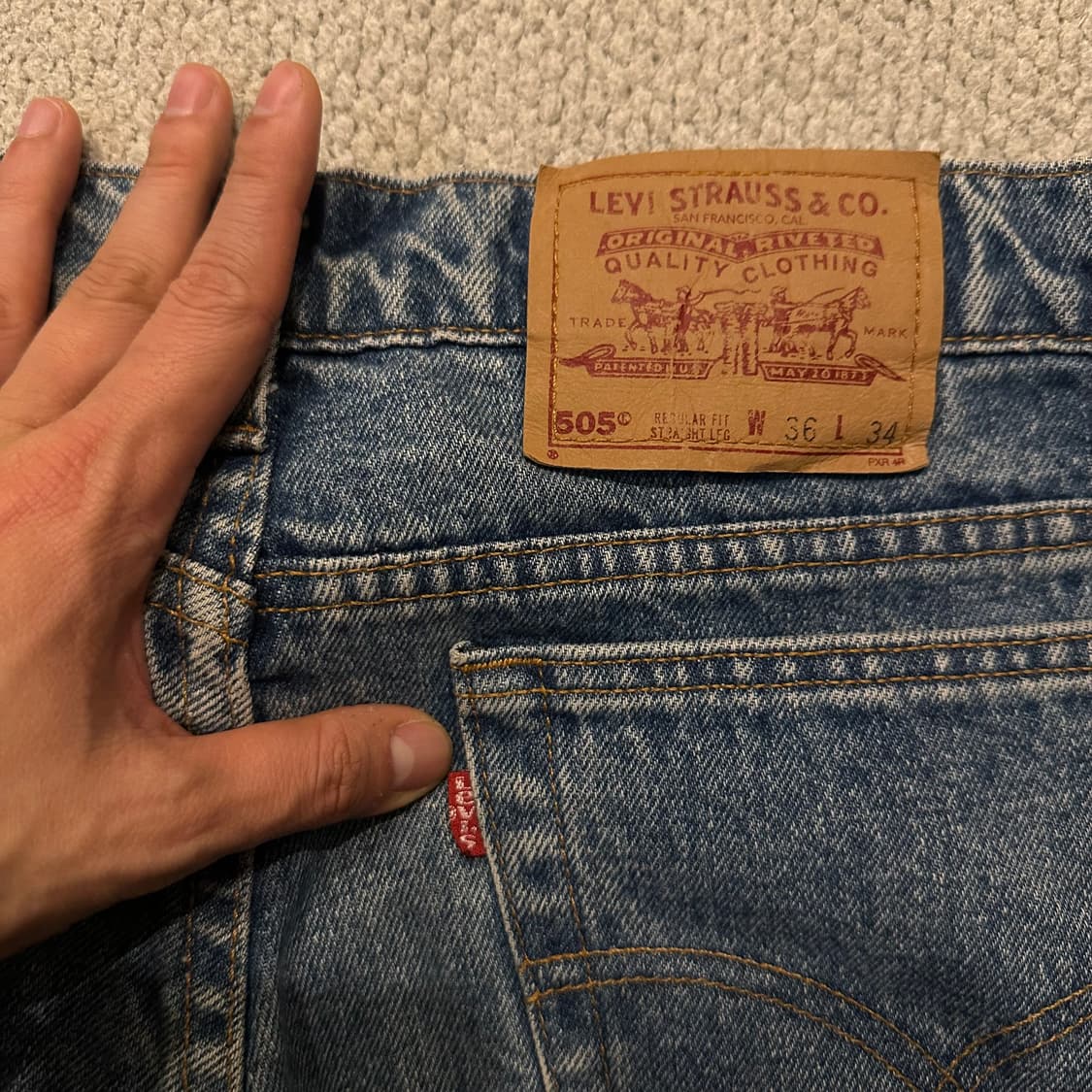 90s USA 리바이스 Levi’s 데님팬츠 상품이미지9