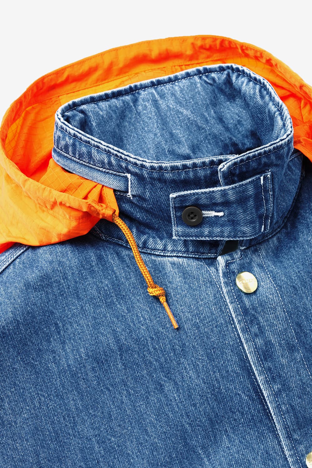 데님 초어 코트 맥스 블루 스톤 워시드 상품이미지3