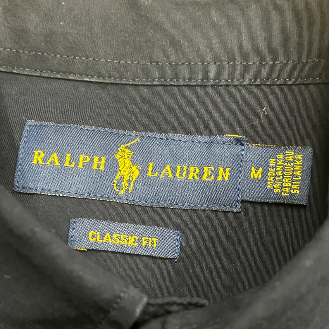 M 폴로랄프로렌 클래식핏 네이비 코튼 셔츠 상품이미지4