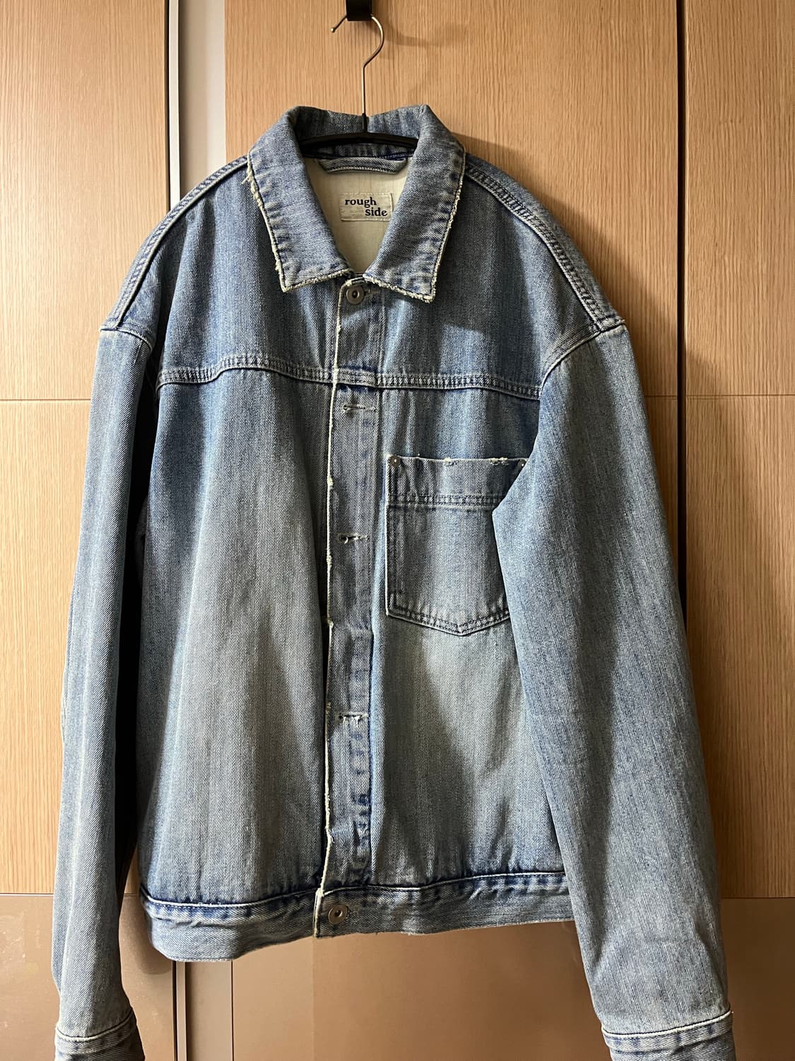 러프사이드 연청 데님자켓 1사이즈 팝니다 상품이미지5