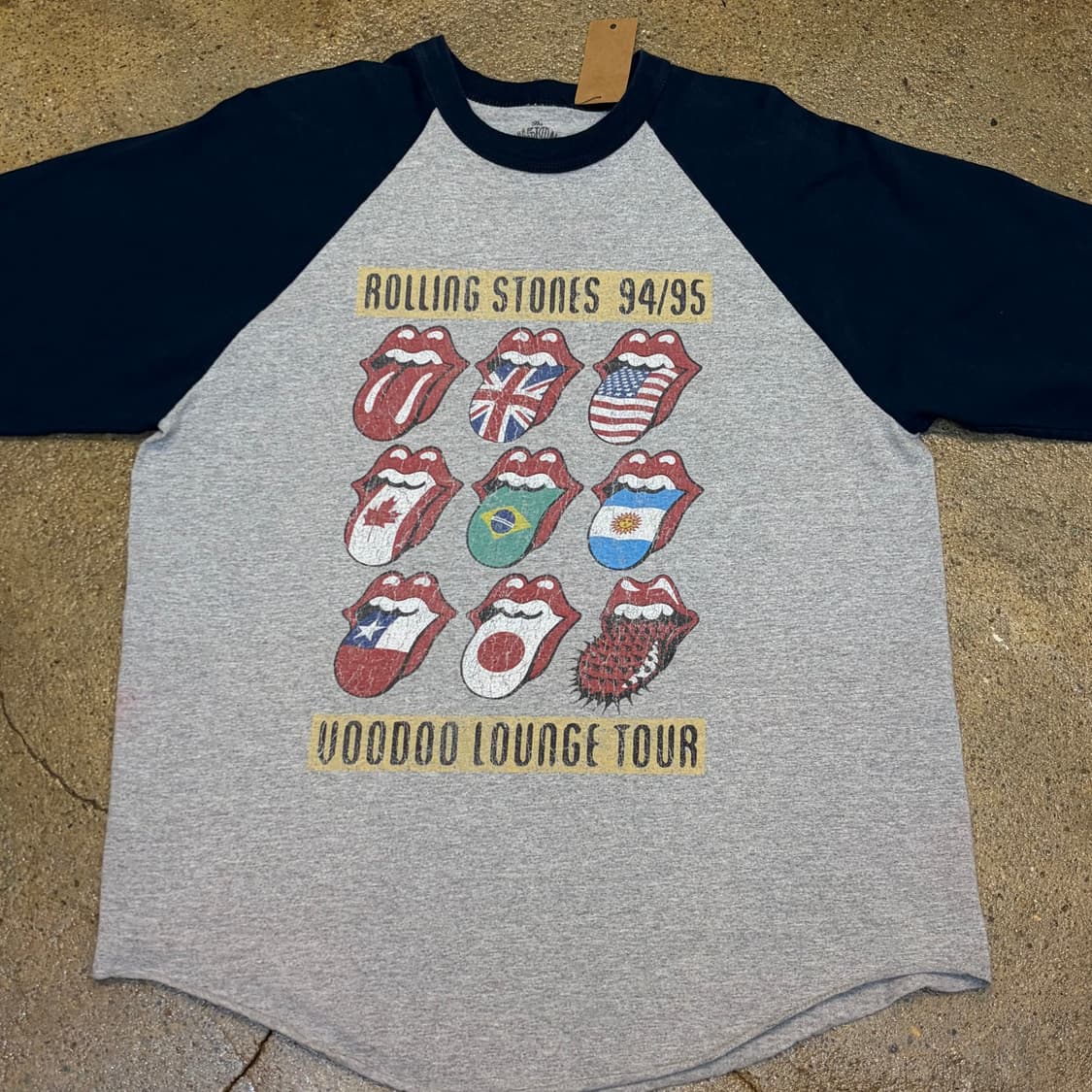 00s 미국 빈티지 롤링스톤스 나그랑 레글런 티셔츠 상품이미지2
