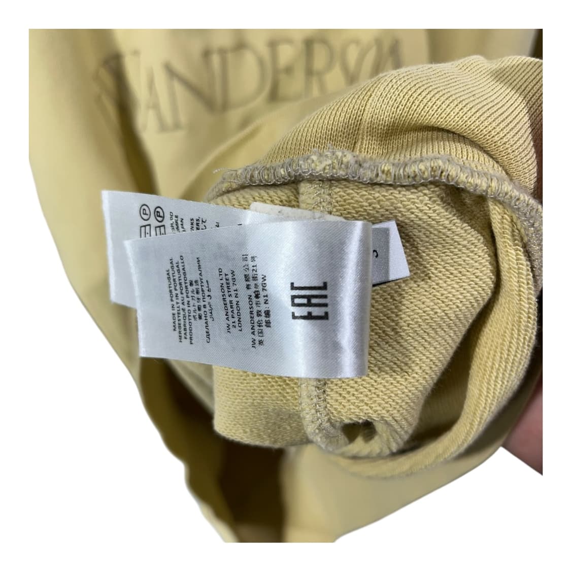 [JW Anderson] JW앤더슨 체커보드 맨투맨 상품이미지4