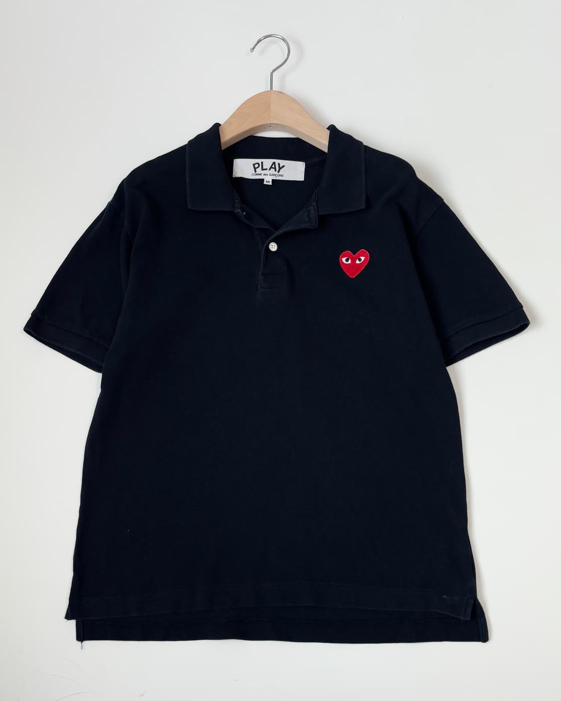 CommeDesGarcons 꼼데가르송 블랙네이비 PK 티 상품이미지4