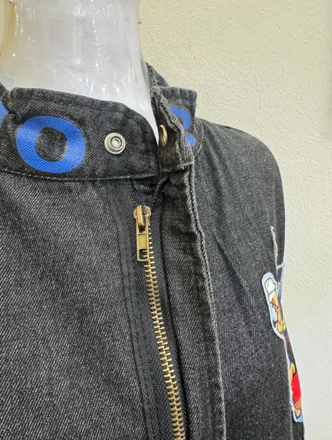 LAZER HEAVEN × 뽀빠이 빈티지 데님 자켓 / 오버핏 유니섹스 상품이미지8