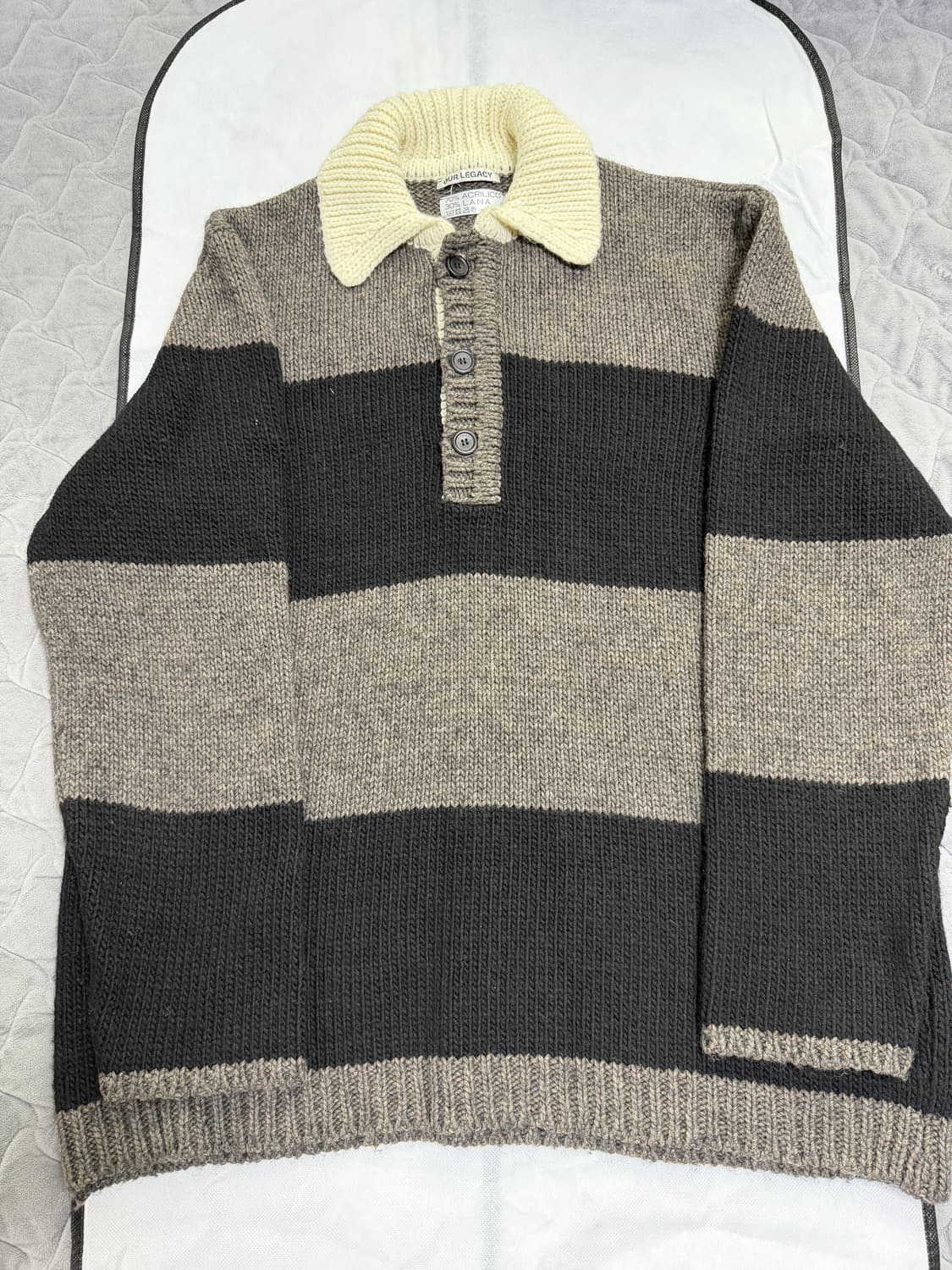 아워레가시 빅피케 니트 50 사이즈 상품이미지2