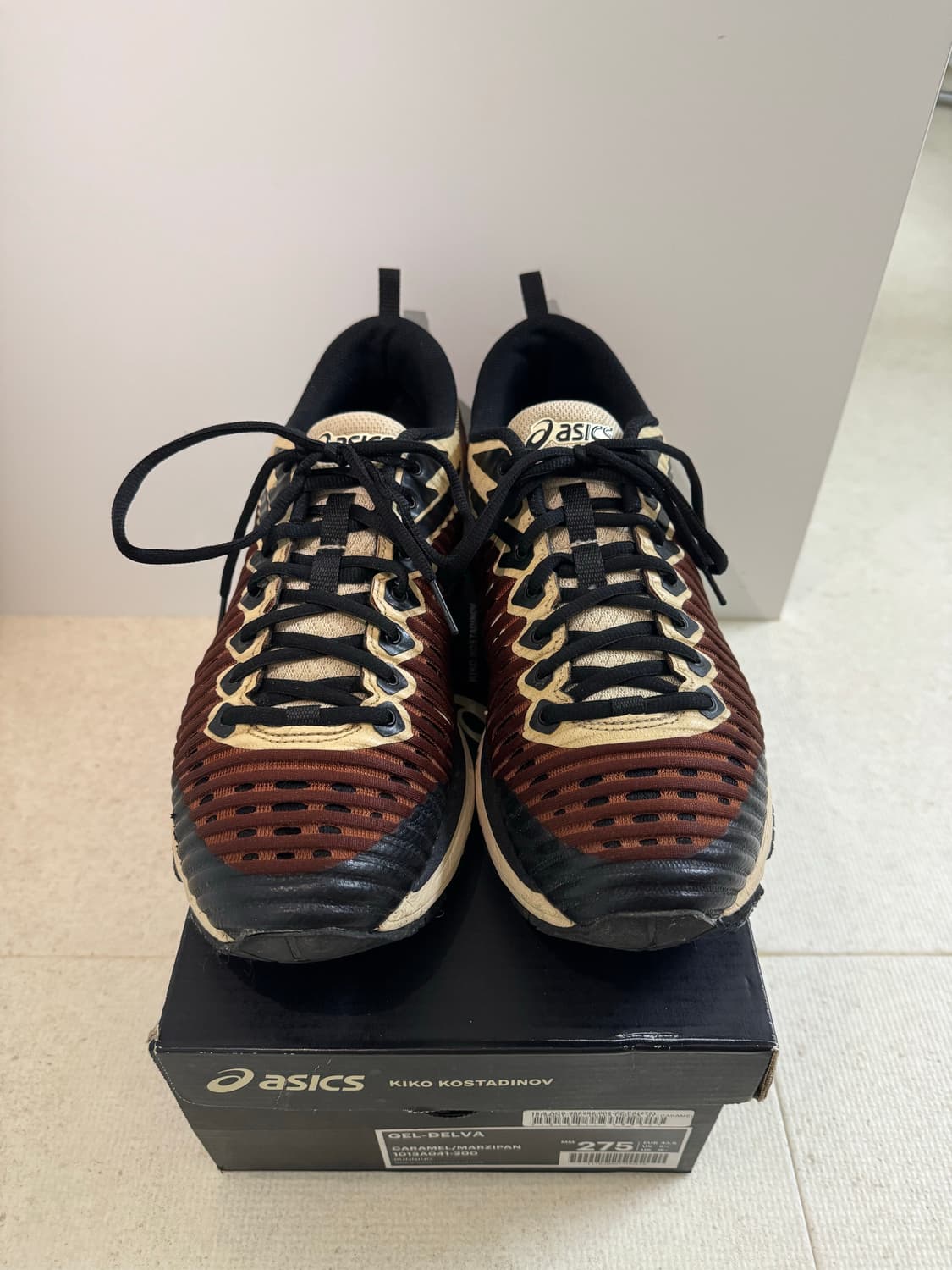 [275] 아식스 키코 젤델바 1 카라멜 상품이미지1