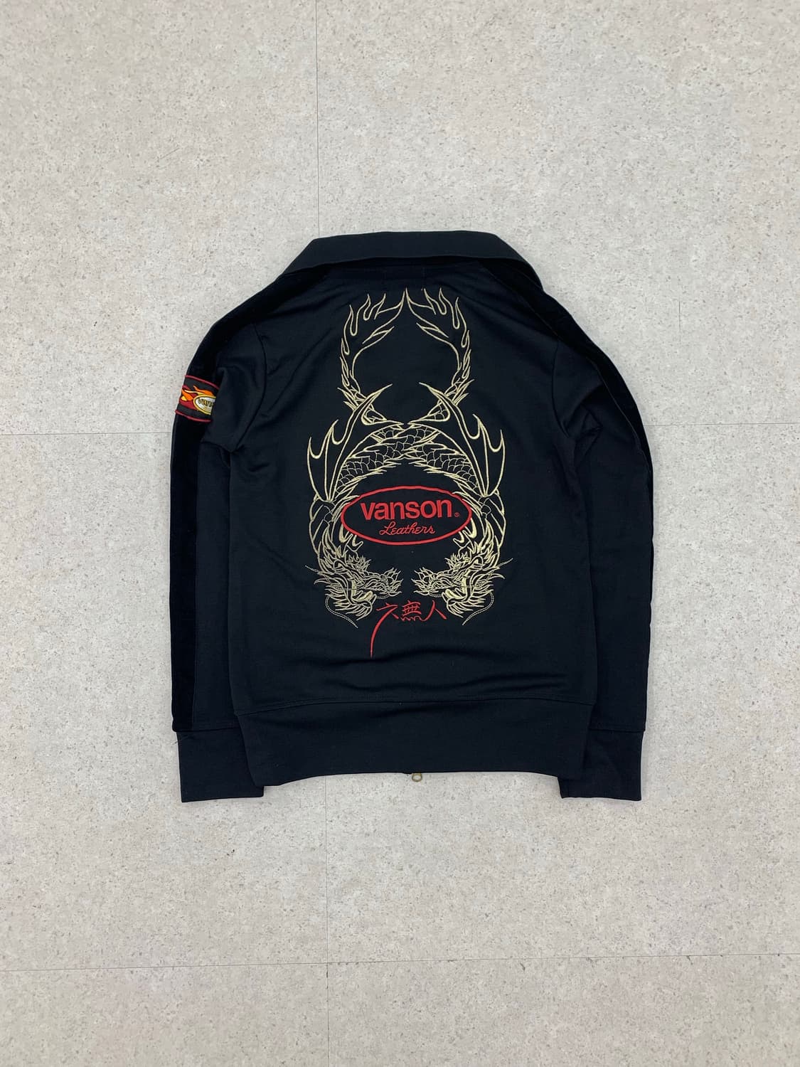 Vanson Leathers 밴슨 하이넥 집업 상품이미지4