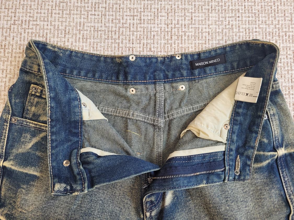 메종미네드 핀치 윈드 데님 46 상품이미지3