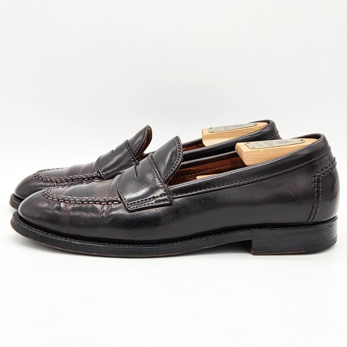 Alden 알든 A1202 코도반 페니로퍼 버건디 (7 1/2) 상품이미지1