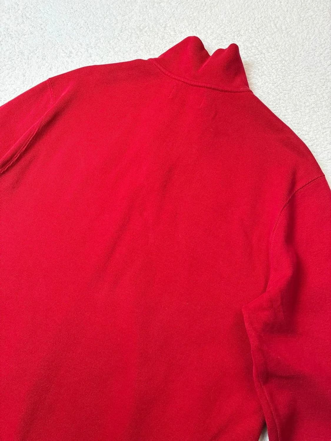 폴로 랄프로렌 00's 자수 로고 스웻 쿼터 집업 PN5944    상품이미지5