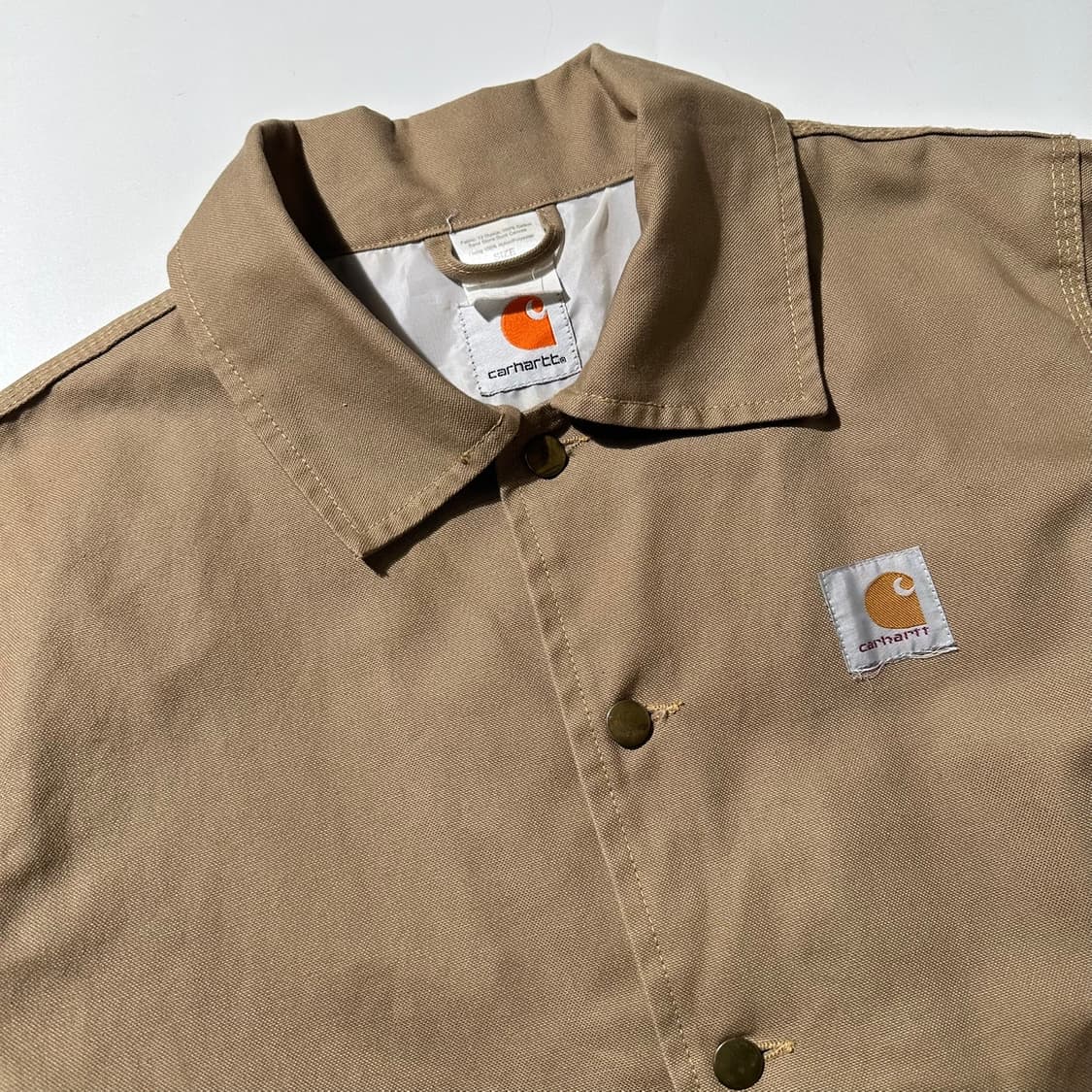 칼하트 샌드스톤 덕 캔버스 코치 자켓 상품이미지3