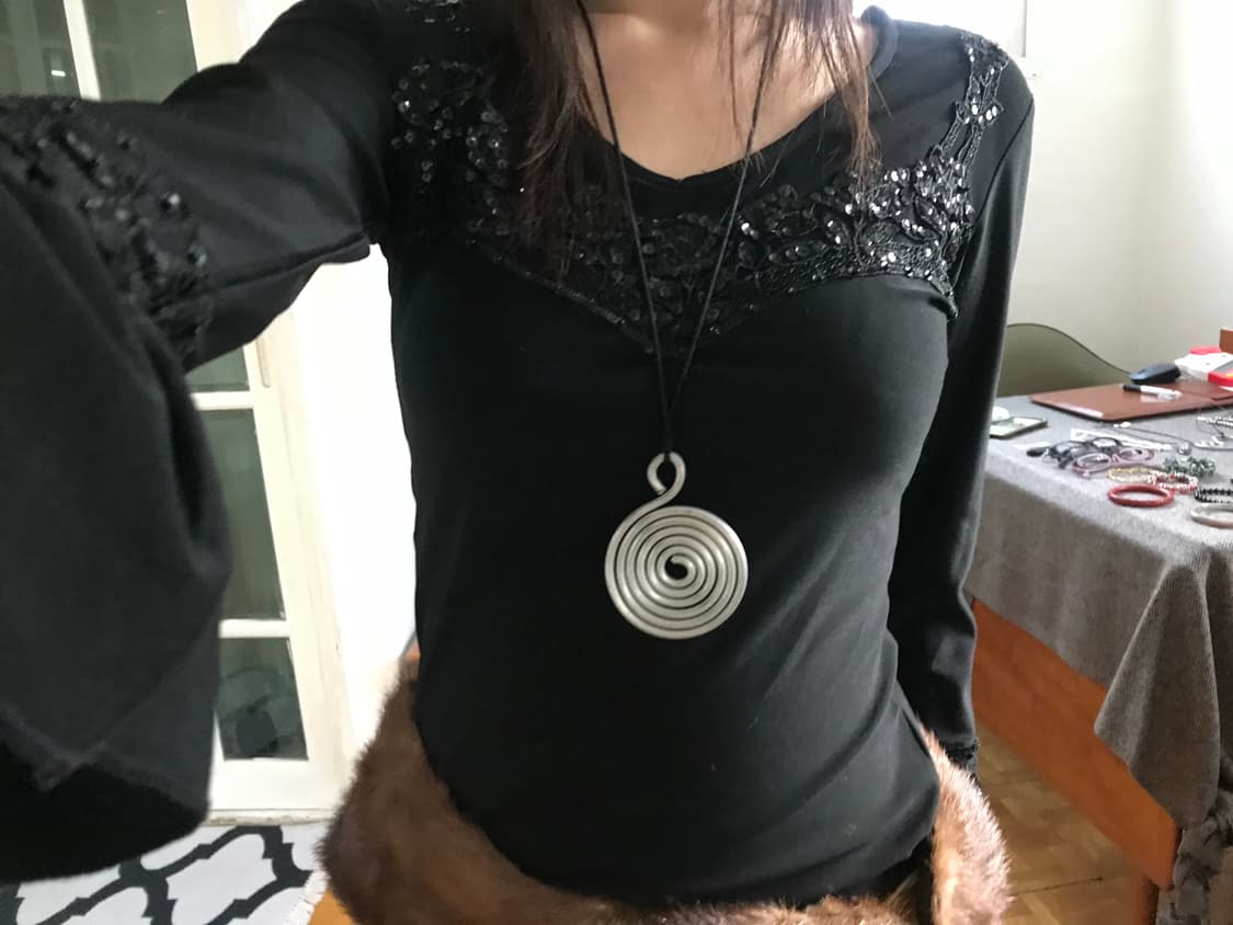 vintage lace frill top 상품이미지4