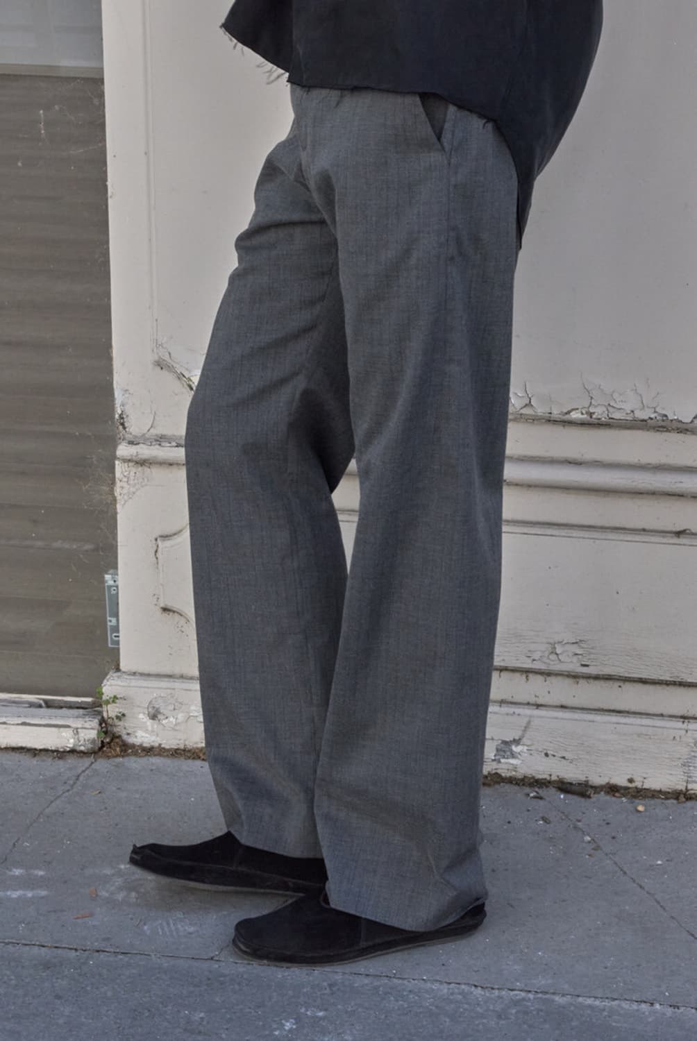 머듈 slacks stripe(grey) 5 상품이미지1
