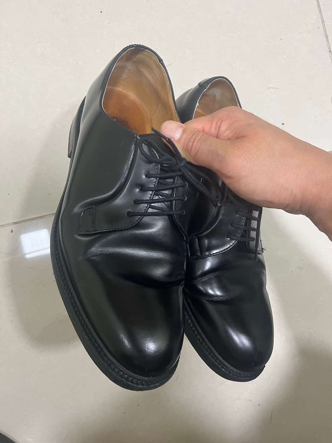 Berwick 1707 5341 Plain Toe Derby Shoes  상품이미지5